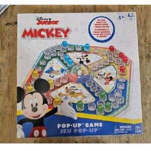 DISNEY JUNIOR MICKEY MOUSE POP-UP BOARD GAME For Kids 4 Players